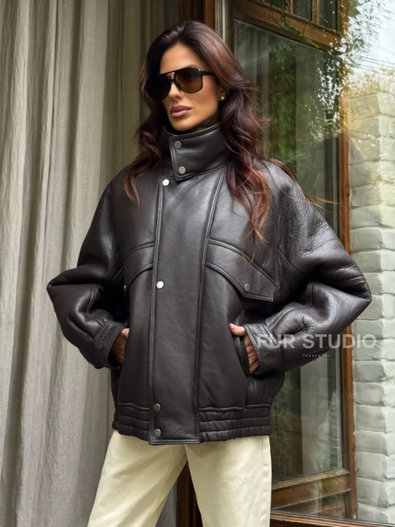 Натуральная дубленка - женская