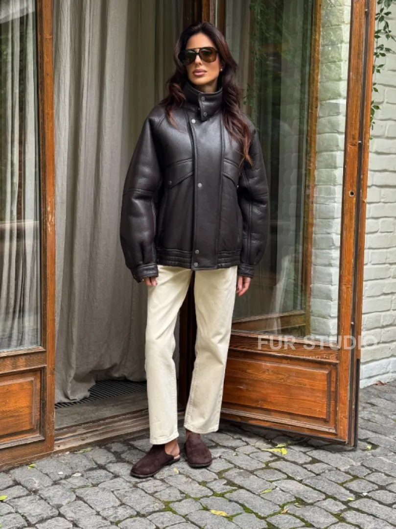 Натуральная дубленка - женская