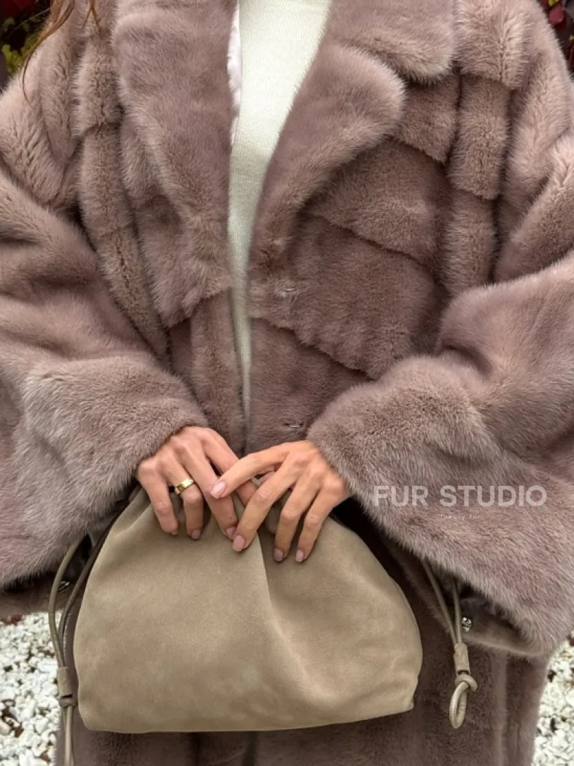 Норковая шуба (больших размеров)