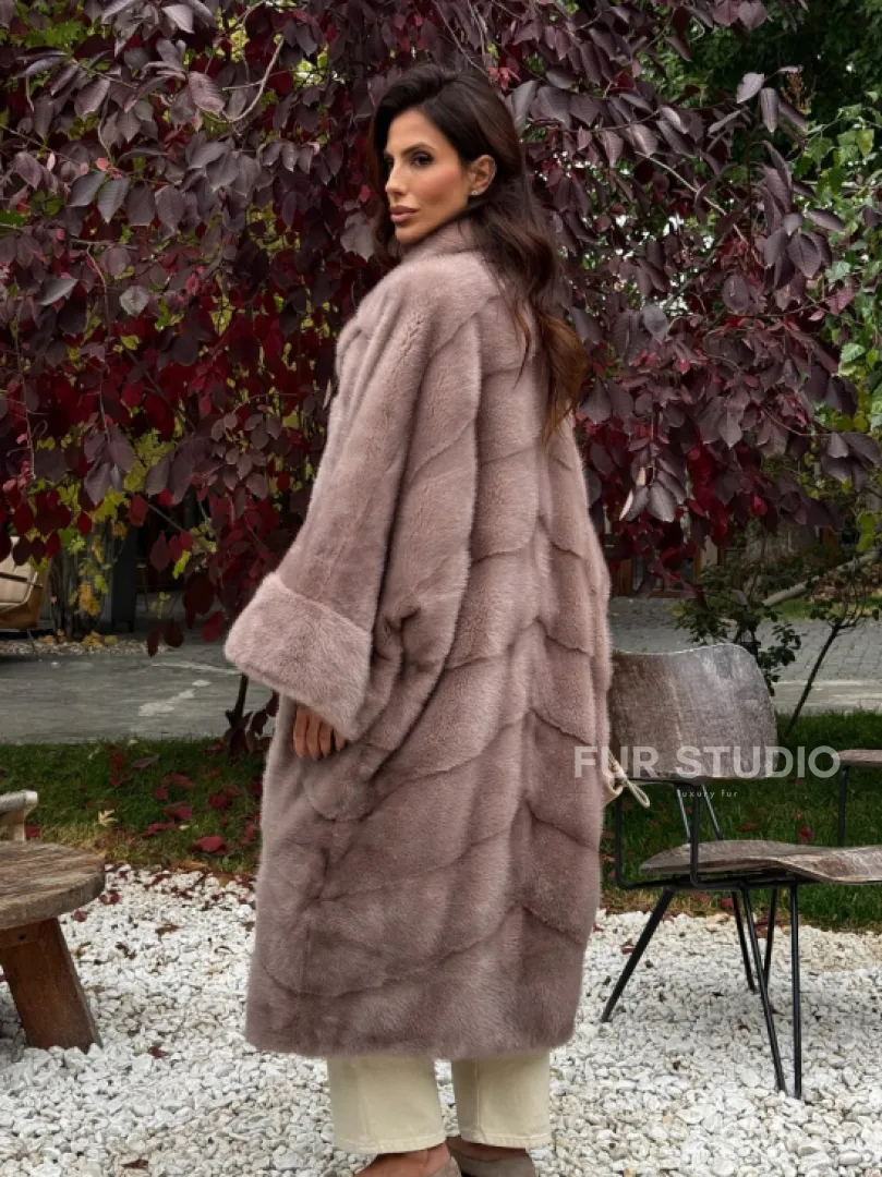 Норковая шуба (больших размеров)