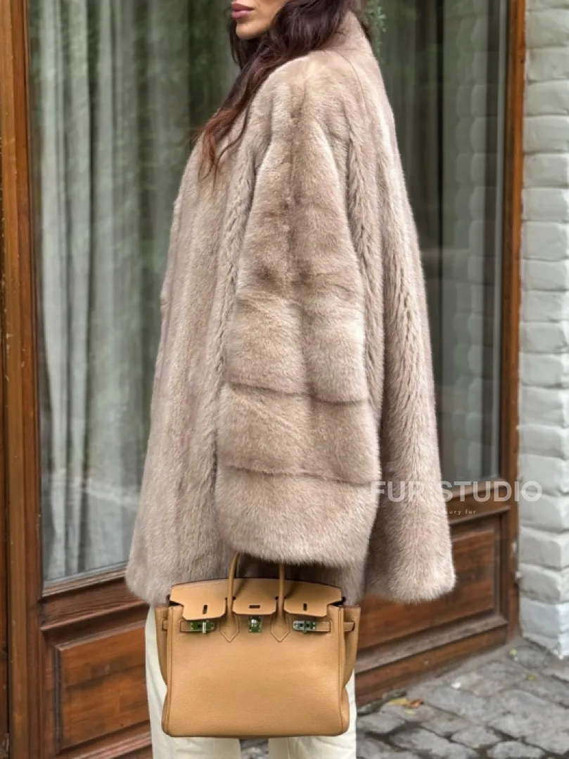 Полушубок из норки