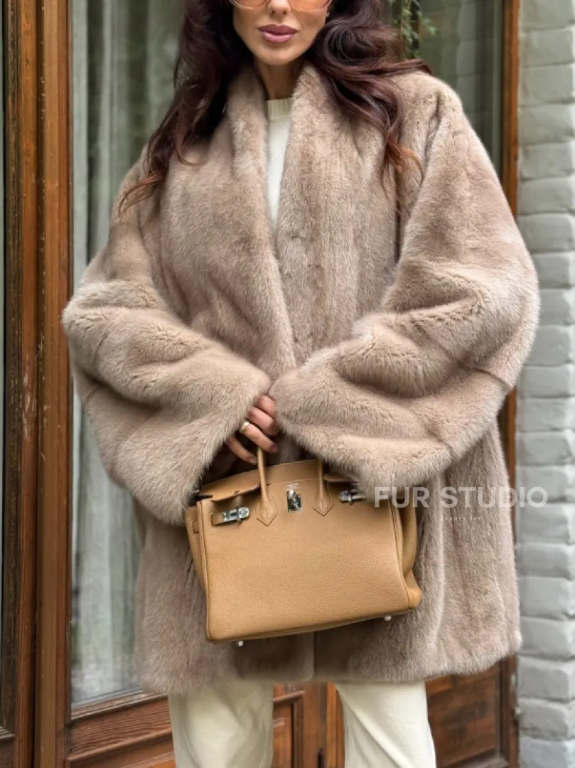 Полушубок из норки