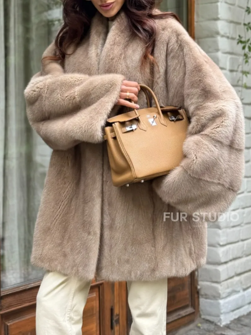 Полушубок из норки