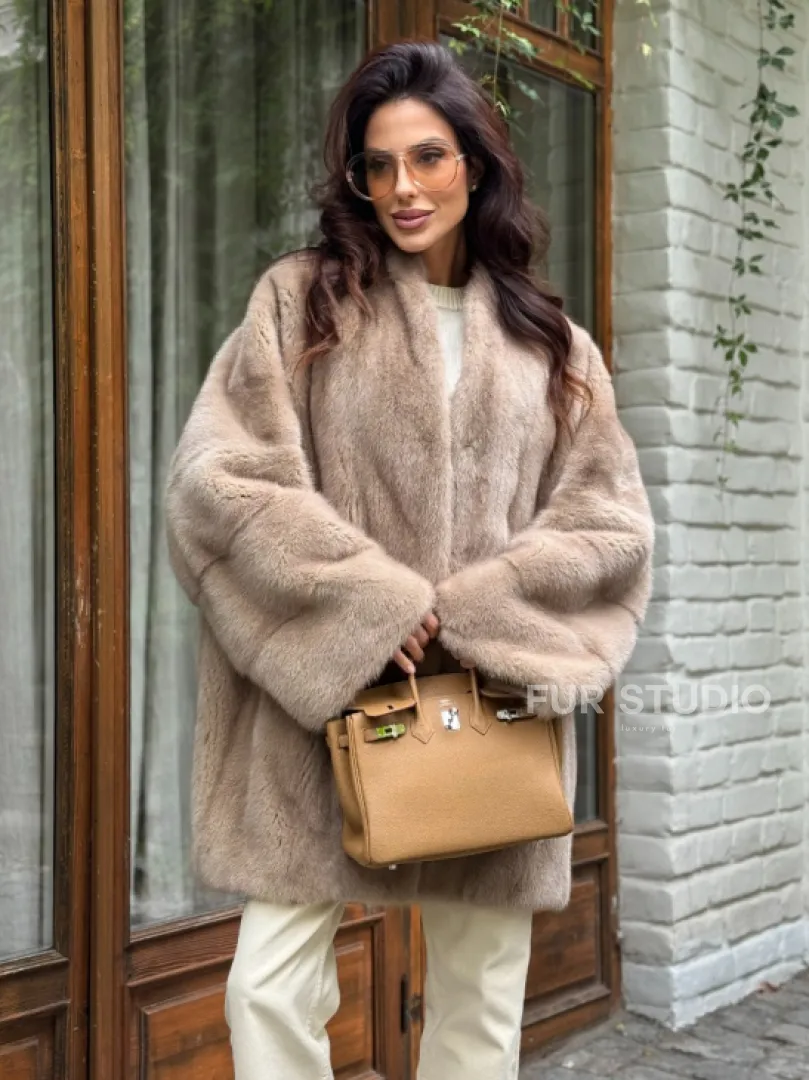 Полушубок из норки