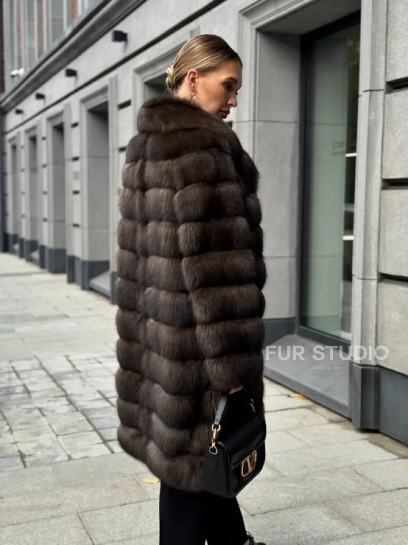 Шуба из соболиного меха