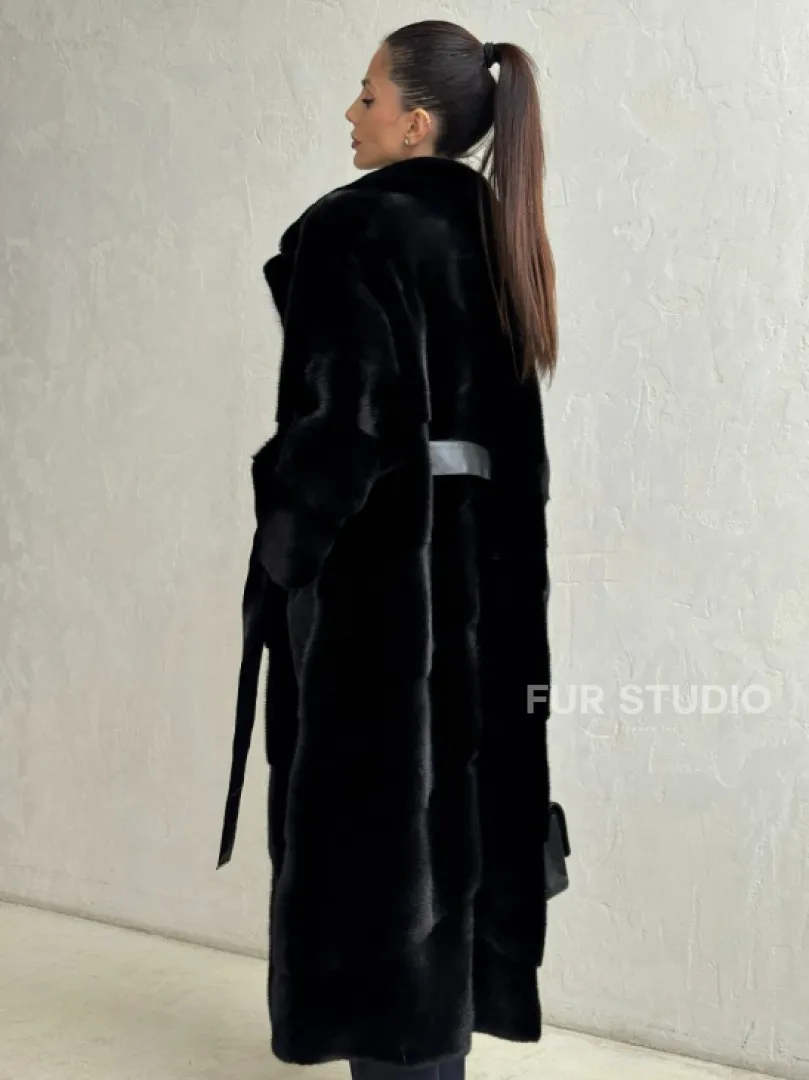 Шуба норка - паркетная раскладка