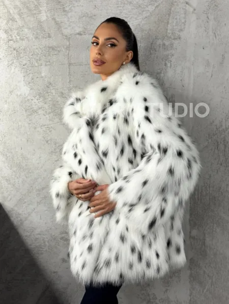 Шуба из лисы под рысь 2026 - фото 10