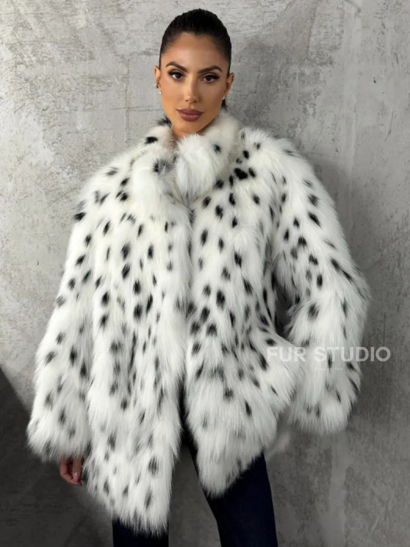 Шуба из лисы под рысь 2026