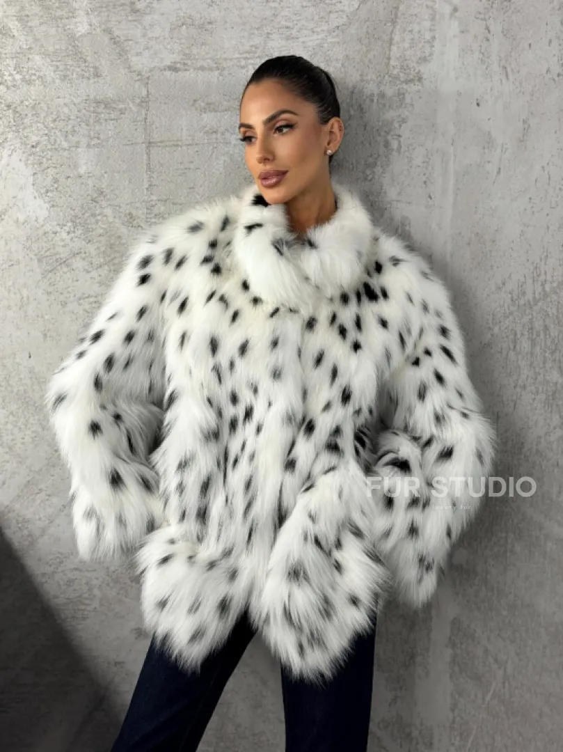 Шуба из лисы под рысь 2026