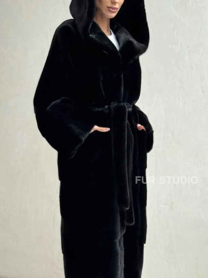 Шуба из американской норки Blackglama