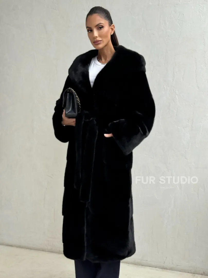 Шуба из американской норки Blackglama