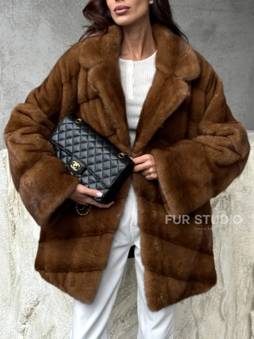 Полушубок норковый - автоледи