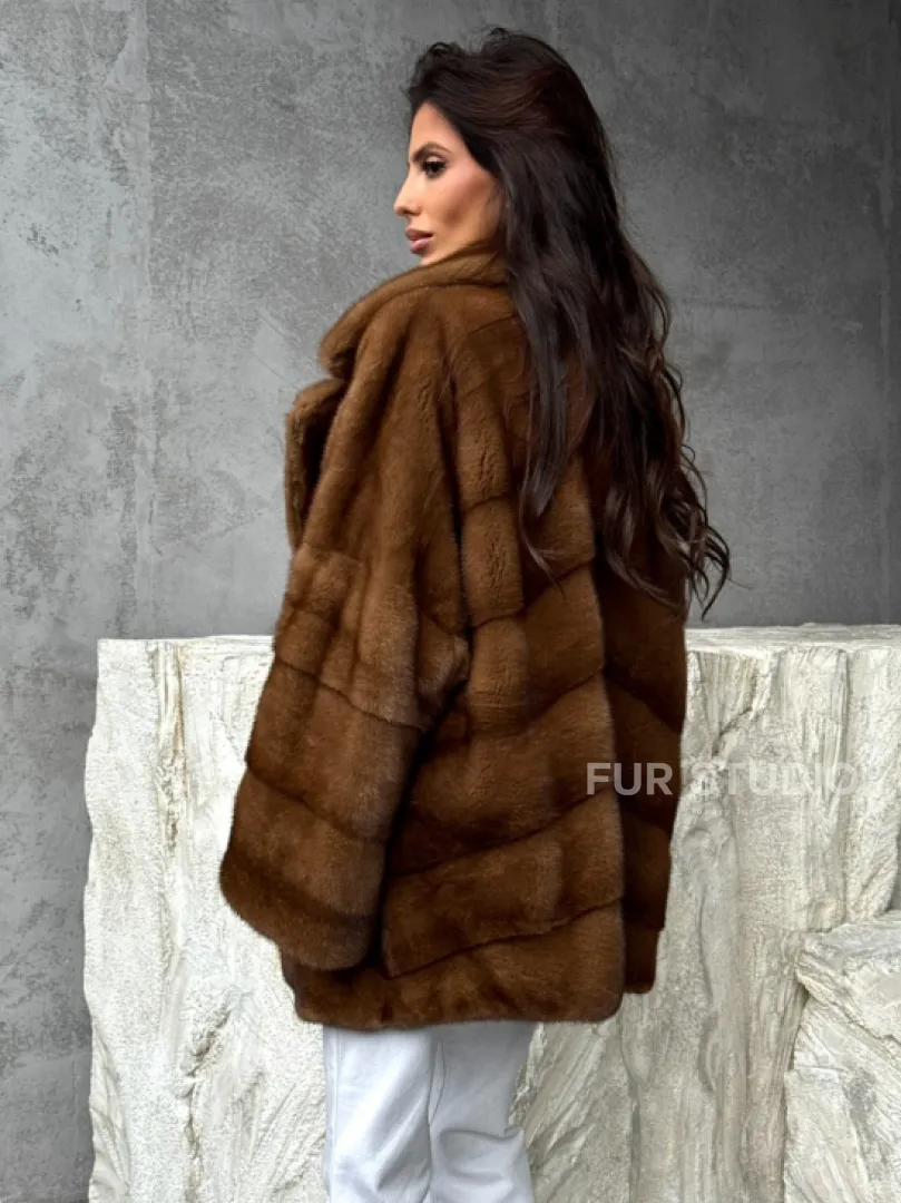 Полушубок норковый - автоледи