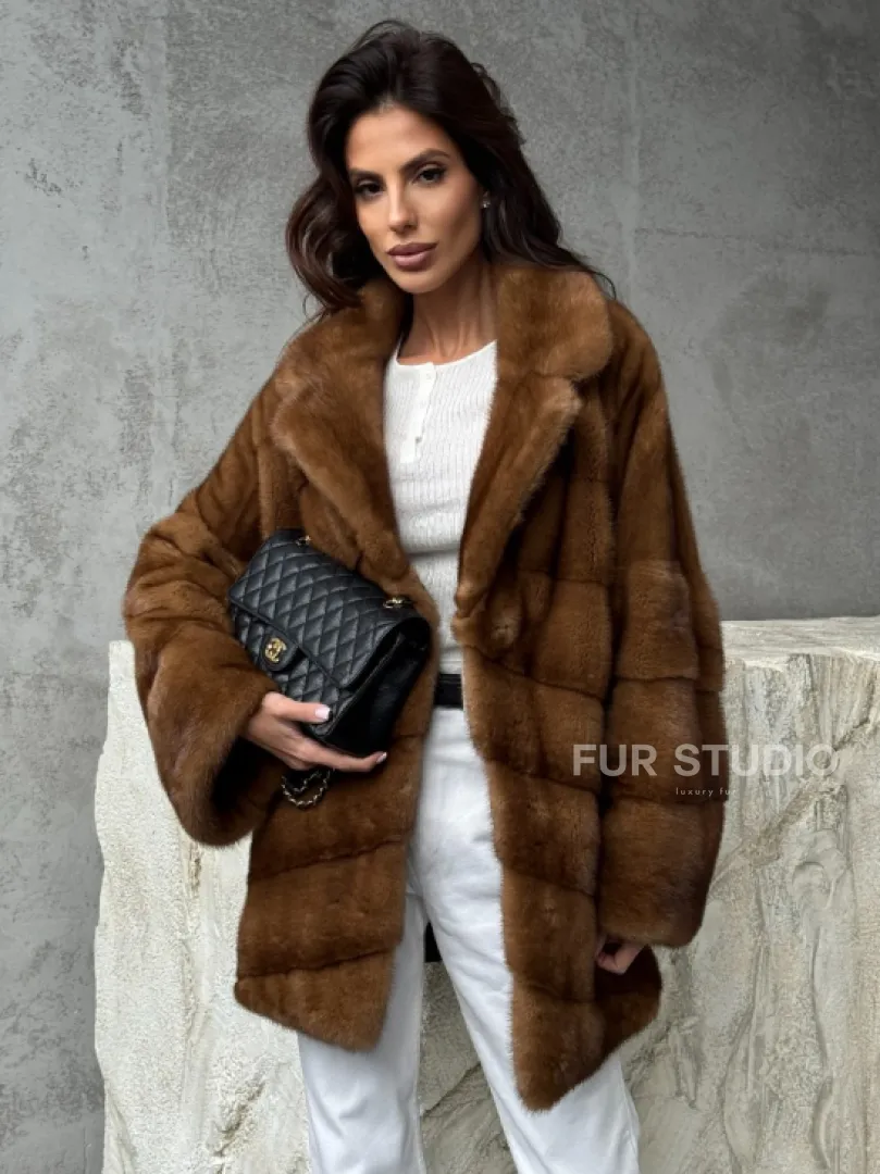 Полушубок норковый - автоледи