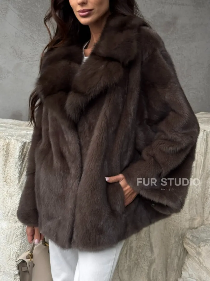 Норковая шуба автоледи