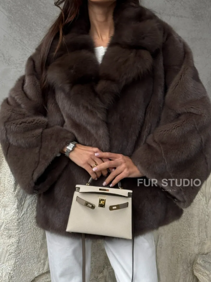 Норковая шуба автоледи