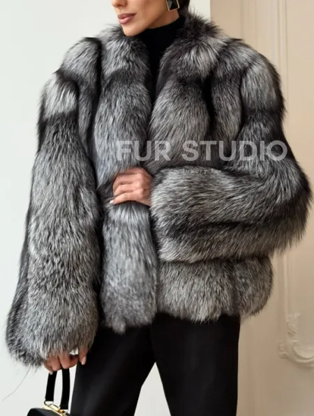 Шуба из чернобурки - фото 2