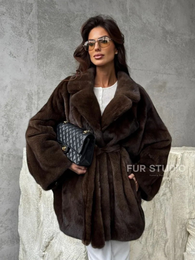 Полушубок норковый 