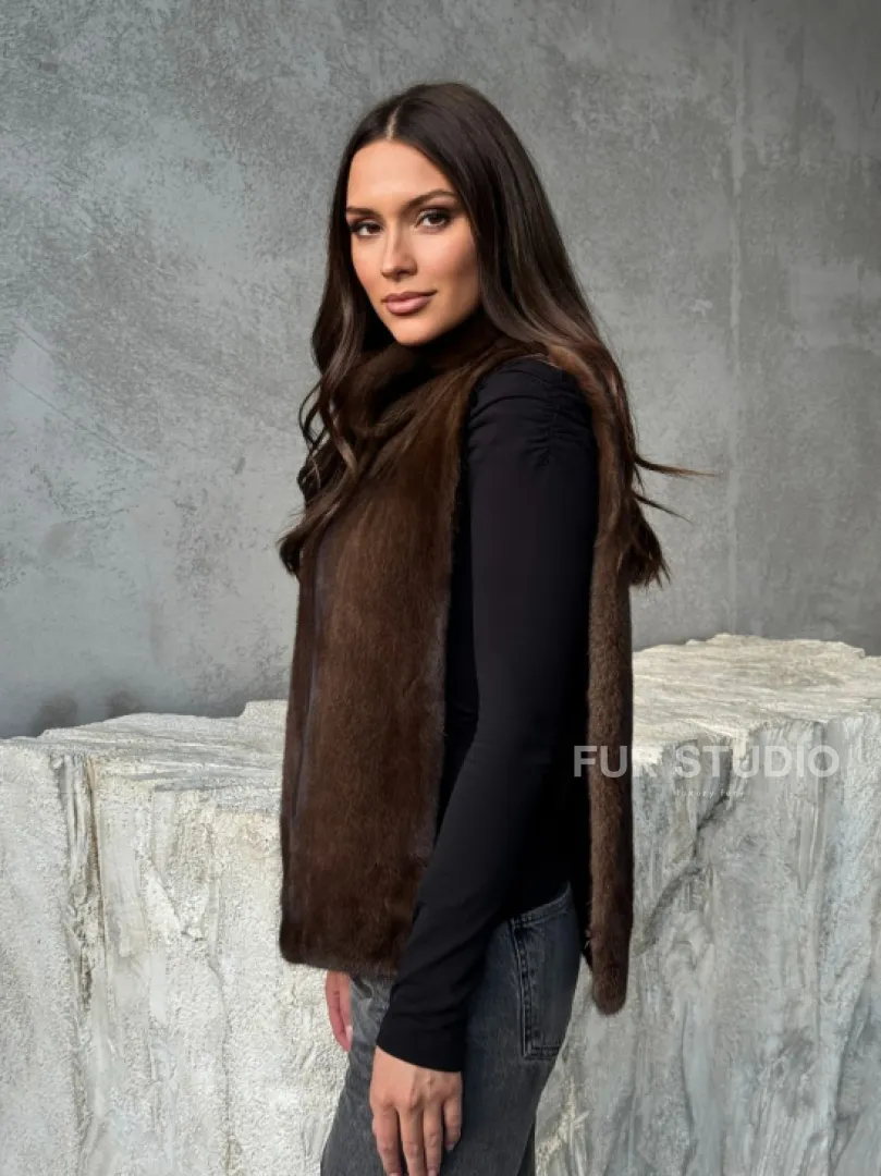 Манишка для женщин - норковая