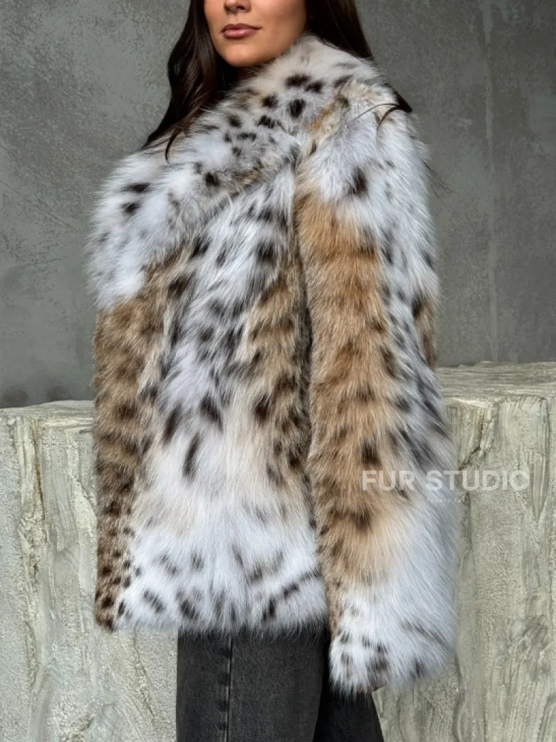 Шуба из рыси