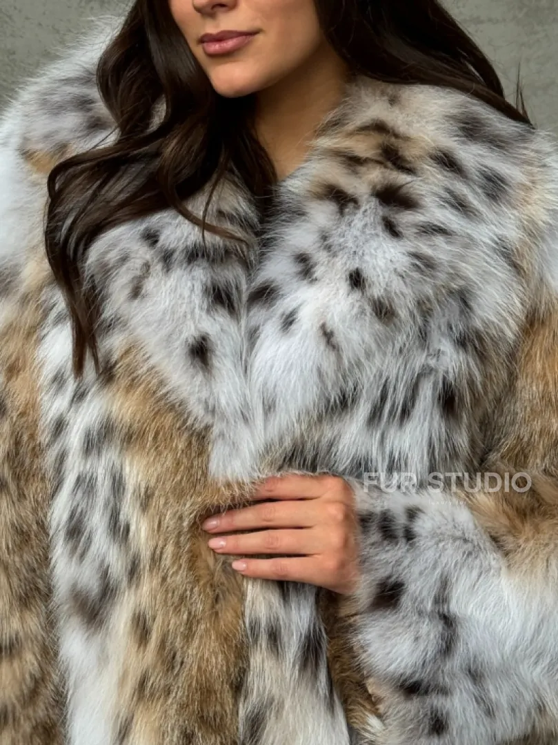 Шуба из рыси