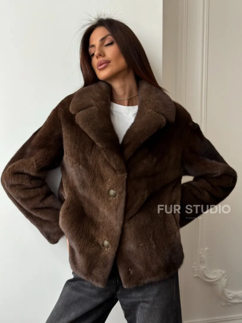 Норковый пиджак