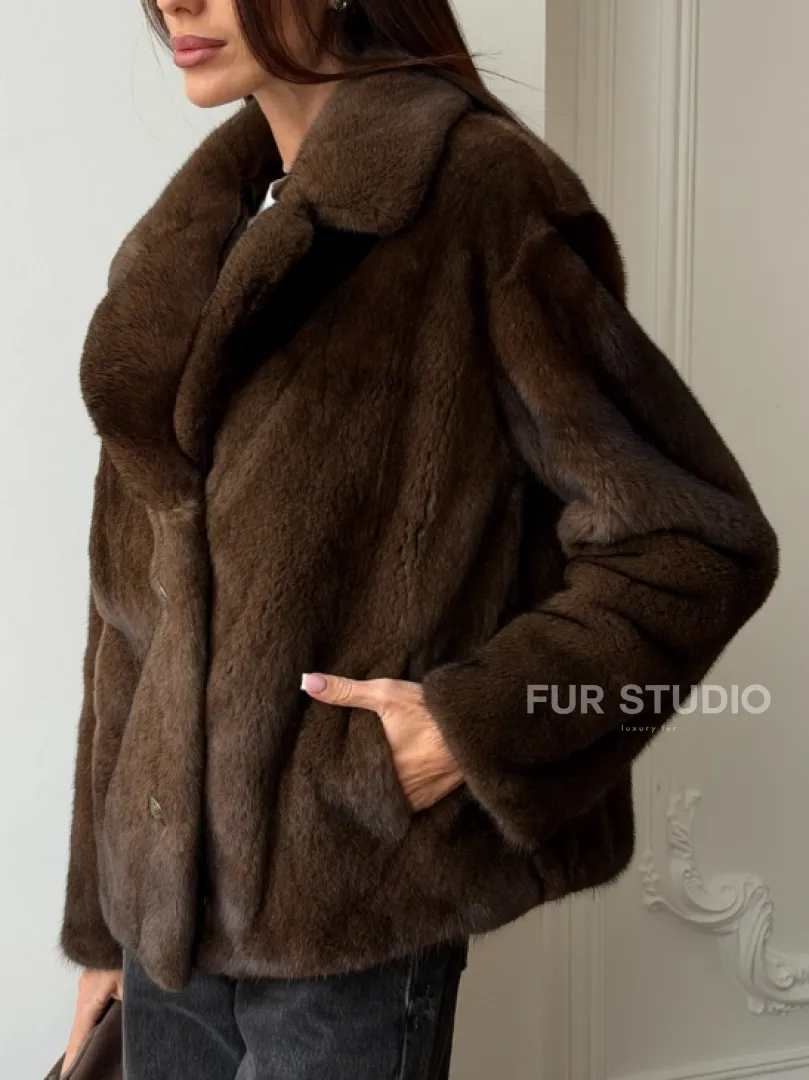 Норковый пиджак