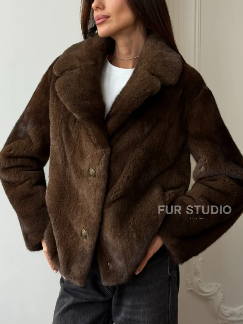 Норковый пиджак