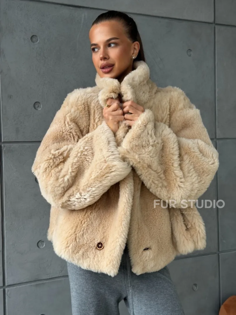 Дубленка - куртка двухсторонняя