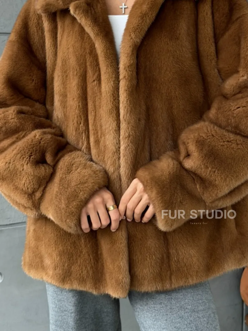 Женская норковая куртка