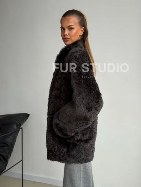 Шубка из овчины - фото 10