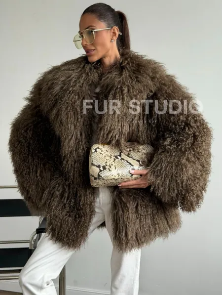 Шуба из лама - фото 7