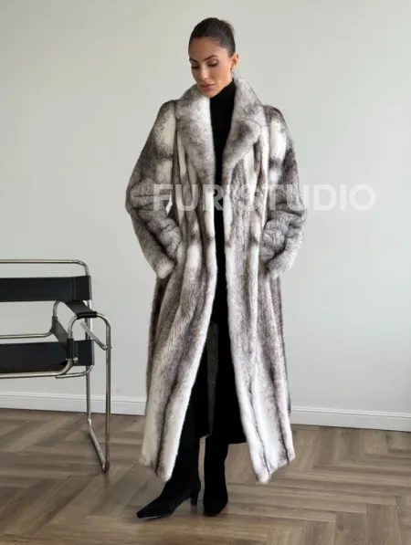 Шуба норковая - крестовка - фото 8