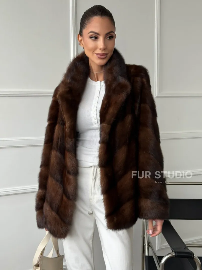 Автоледи - шуба из соболиной норки