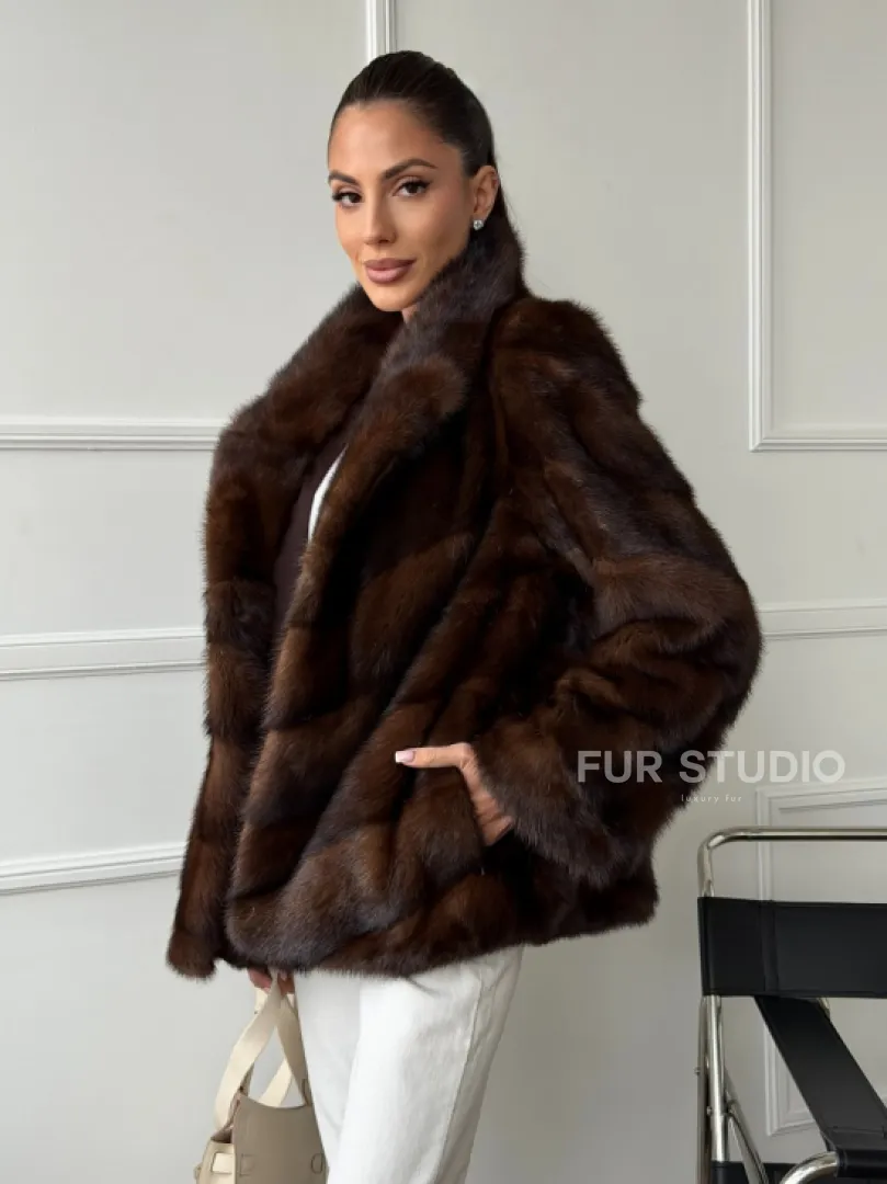 Автоледи - шуба из соболиной норки