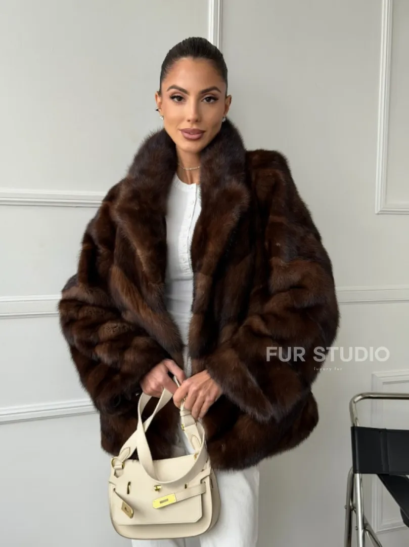 Автоледи - шуба из соболиной норки