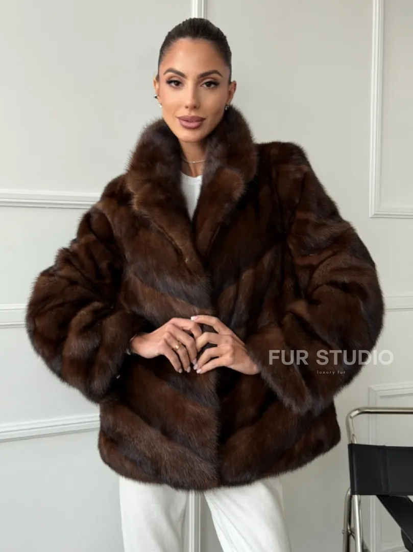 Автоледи - шуба из соболиной норки