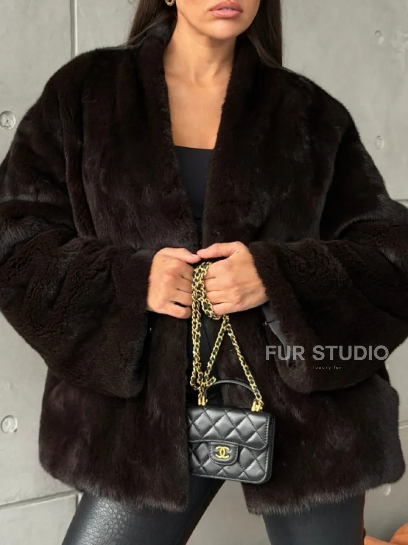 Полушубок норковый SAGA FURS - Winter 2026