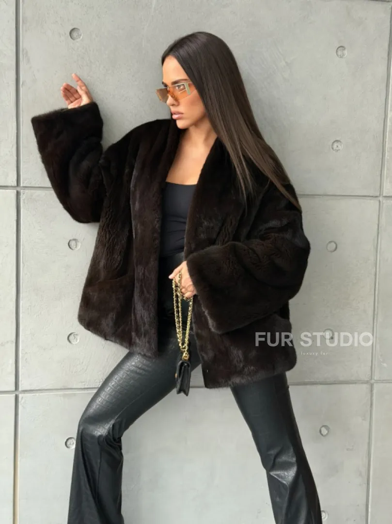 Полушубок норковый SAGA FURS - Winter 2026