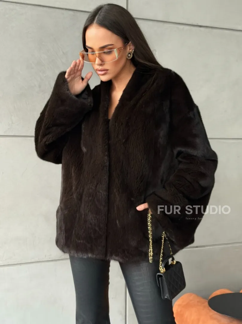 Полушубок норковый SAGA FURS - Winter 2026