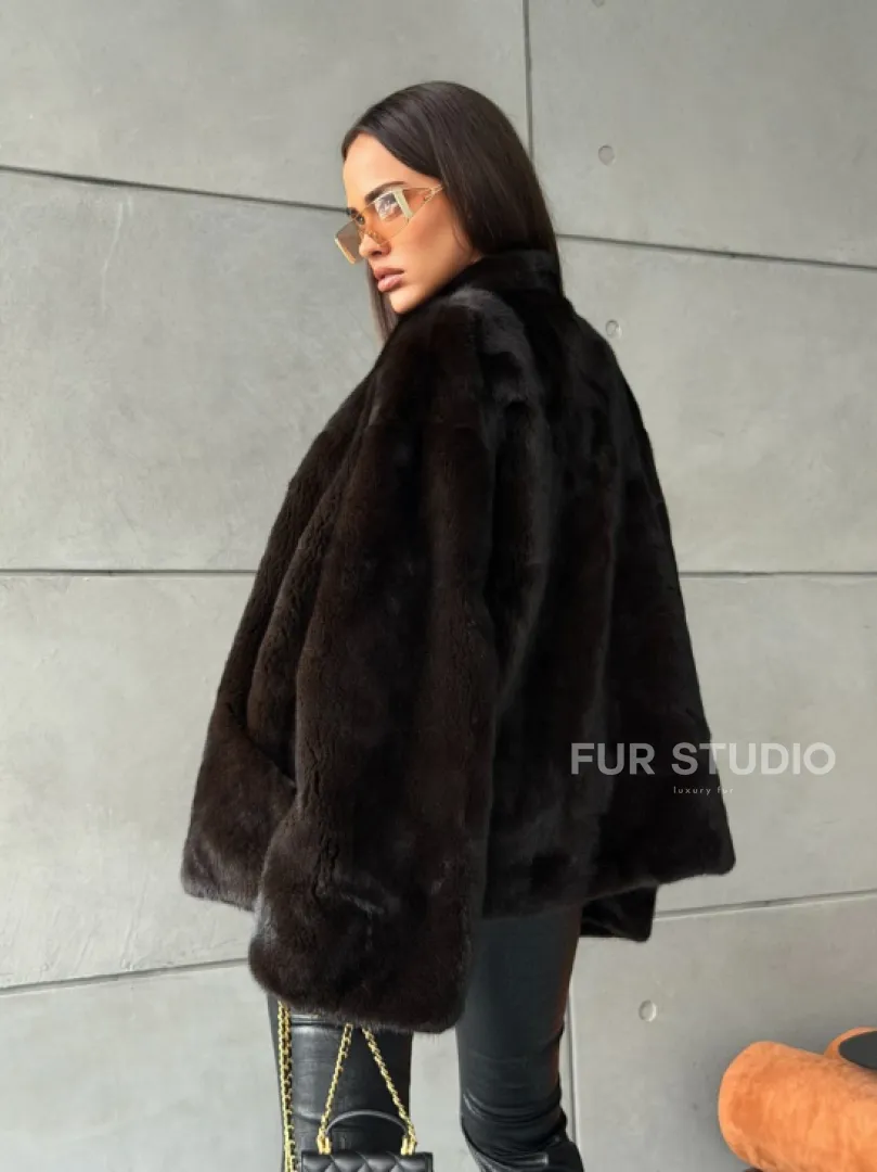 Полушубок норковый SAGA FURS - Winter 2026