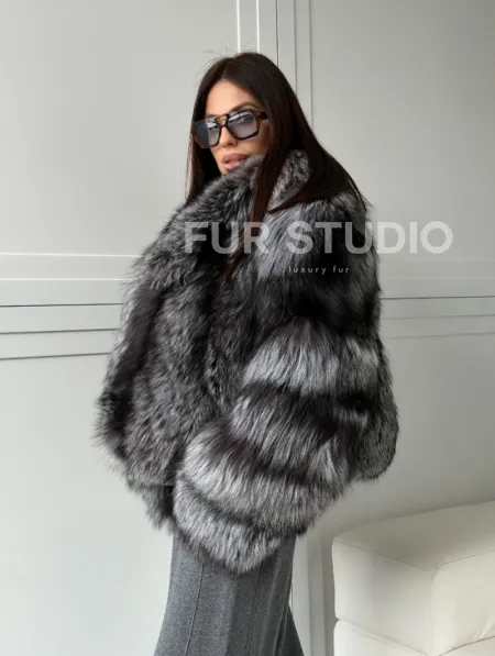 Женская шуба из чернобурки Winter Lover - фото 16