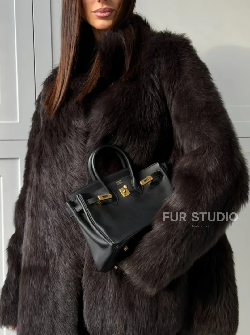 Женская дубленка из тосканы