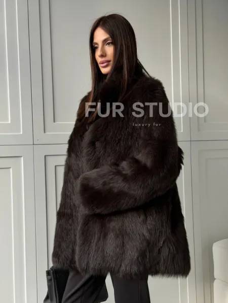 Женская дубленка из тосканы - фото 11