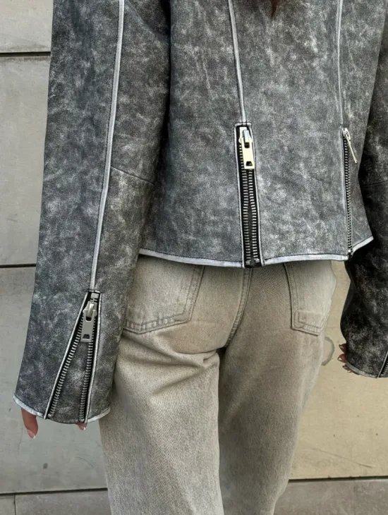 Косуха из натуральной кожи  VINTAGE COLLECTION