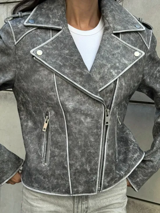 Косуха из натуральной кожи  VINTAGE COLLECTION