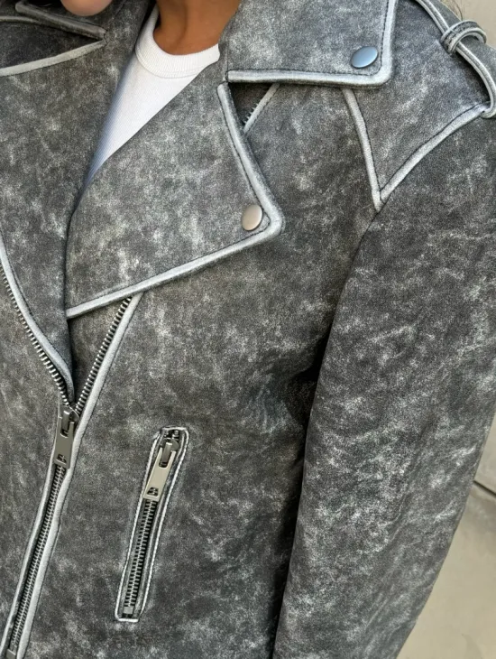 Косуха из натуральной кожи  VINTAGE COLLECTION