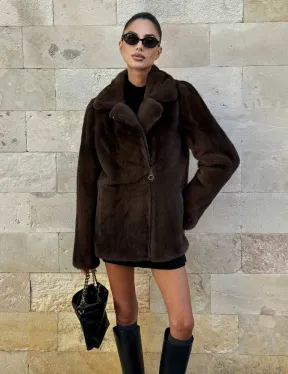 Норковая куртка (косуха) из аукционной скандинавской норки