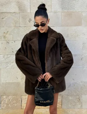 Норковая куртка (косуха) из аукционной скандинавской норки