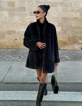 Шуба (жакет) из меха норки KOPENGAGEN FUR